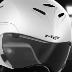 Casco Met Drone Wide Body 2 - Bianco