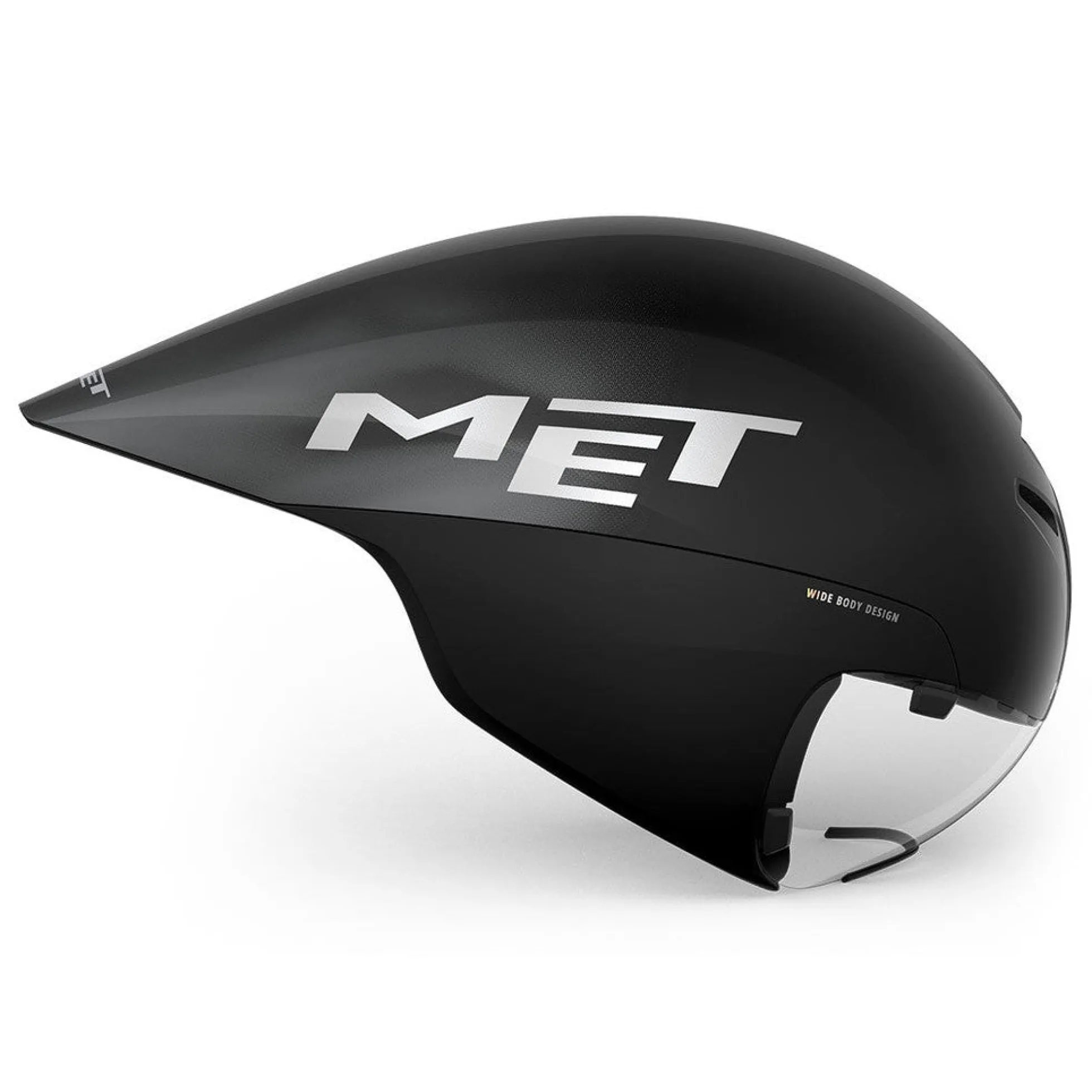 Casco Met Drone Wide Body 2 - Nero