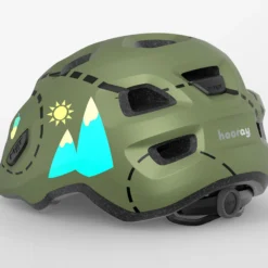 Casco Met Hooray - Verde scuro