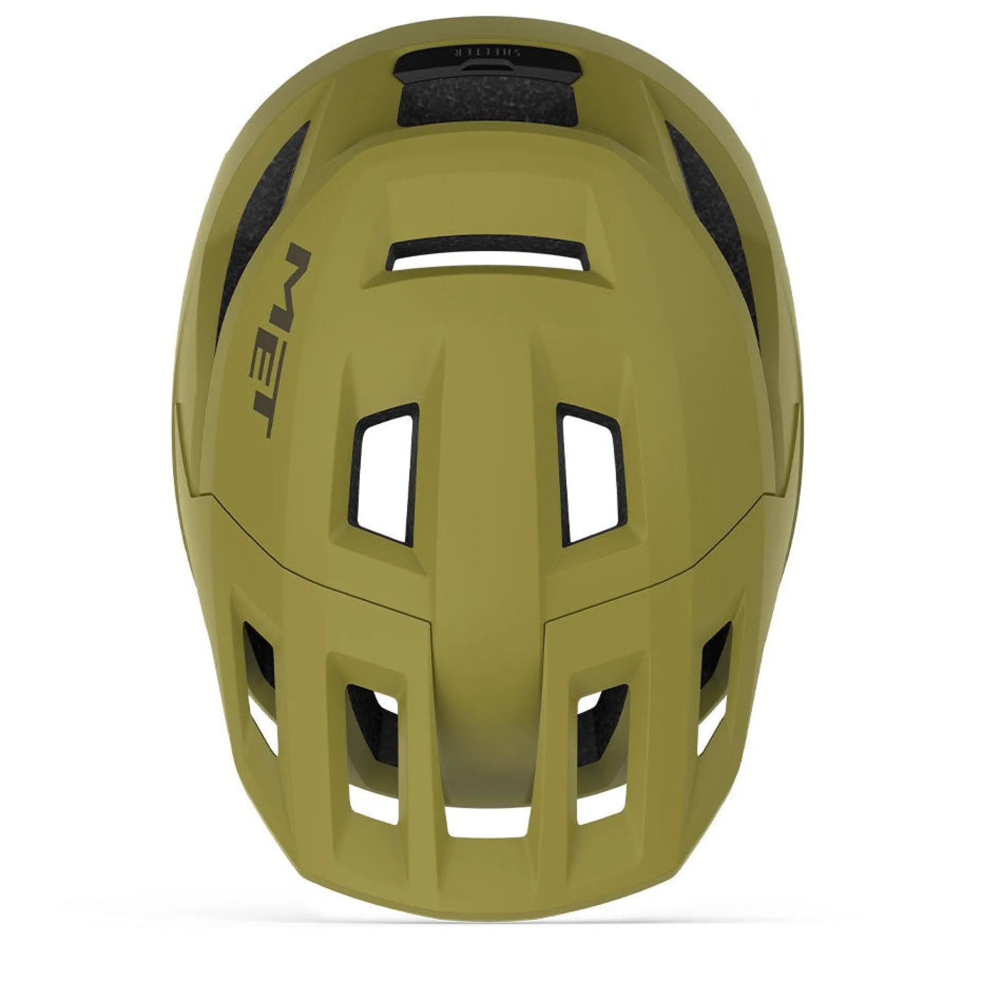 Casco Met Shelter Mips - Verde oliva