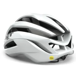 Casco Met Trenta 3K Carbon Mips - Bianco lucido