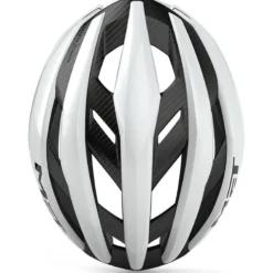 Casco Met Trenta 3K Carbon Mips - Bianco lucido