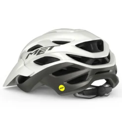 Casco Met Veleno Mips - Bianco grigio