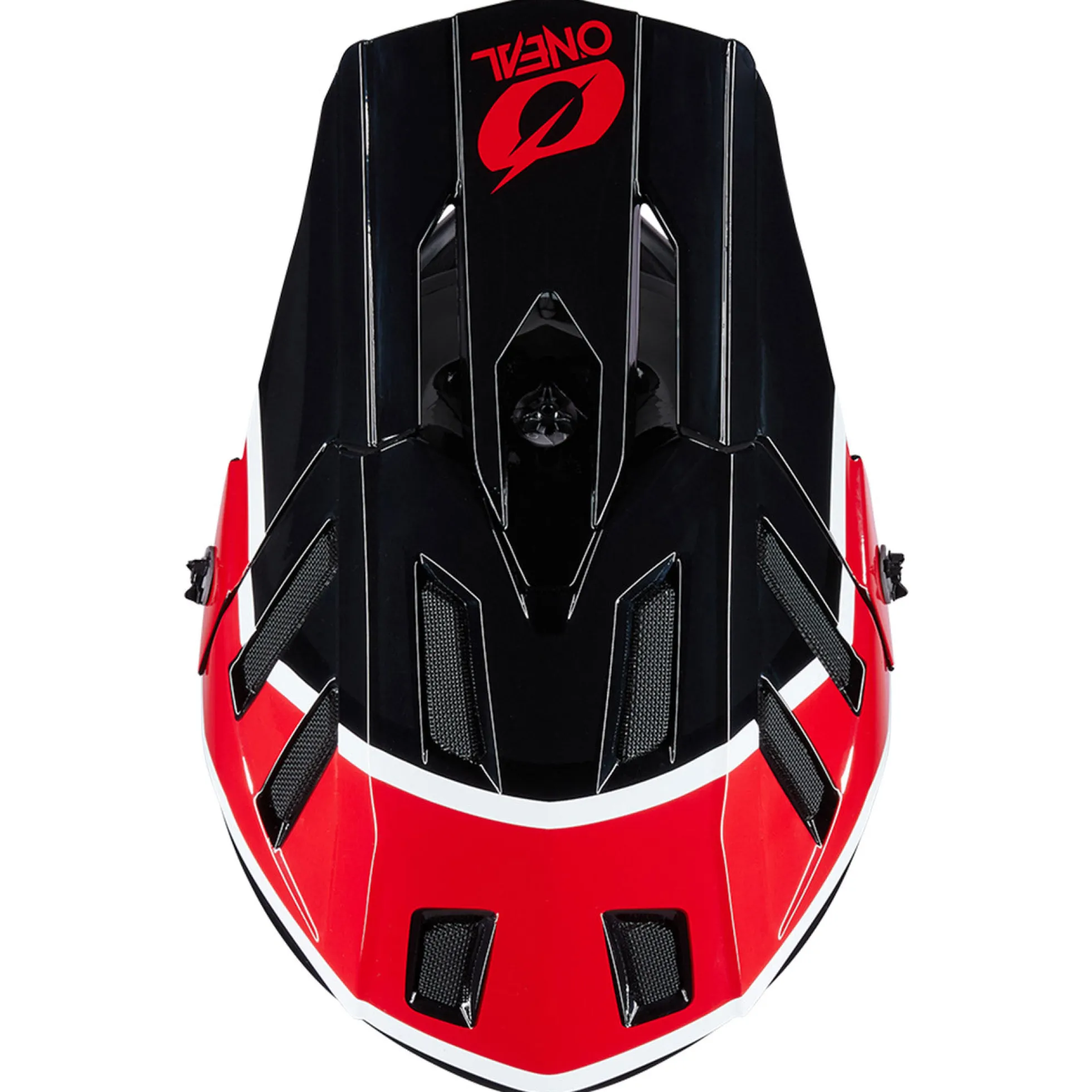 Casco O'neal Backflip Strike - Nero rosso