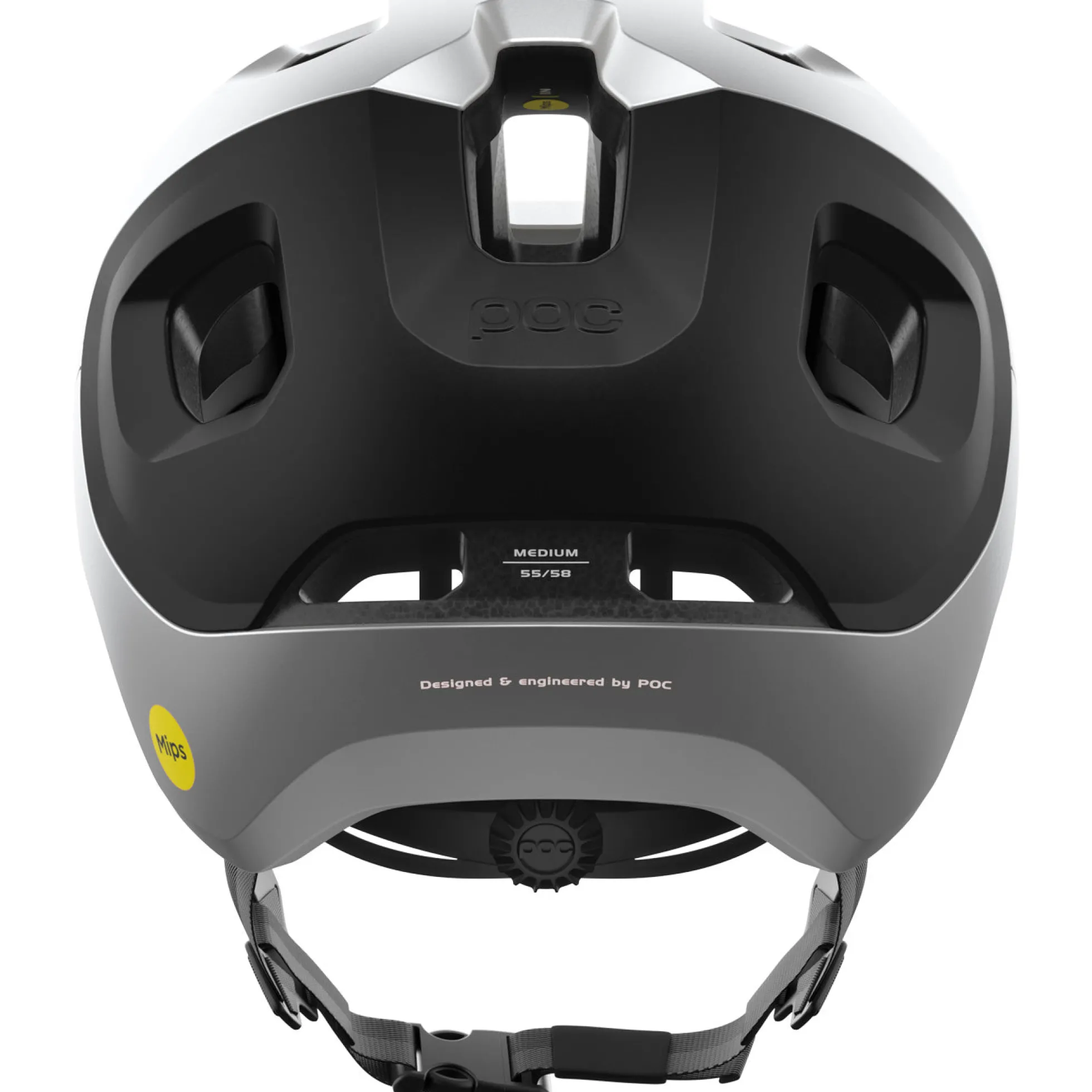 Casco Poc Axion Race Mips - Argento
