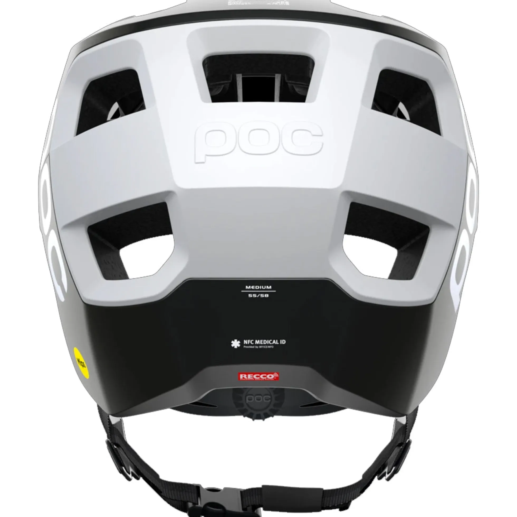 Casco Poc Kortal Race MIPS - Nero bianco