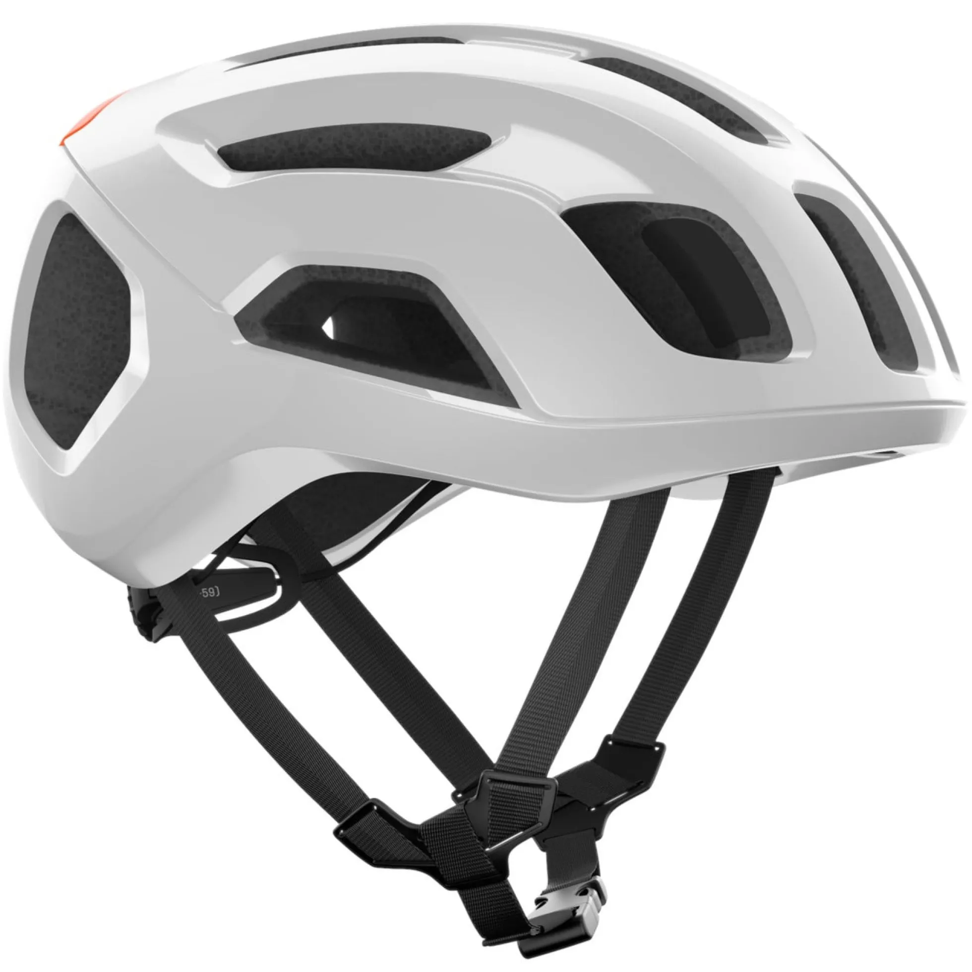 Casco Poc Ventral Air Mips - Bianco arancio