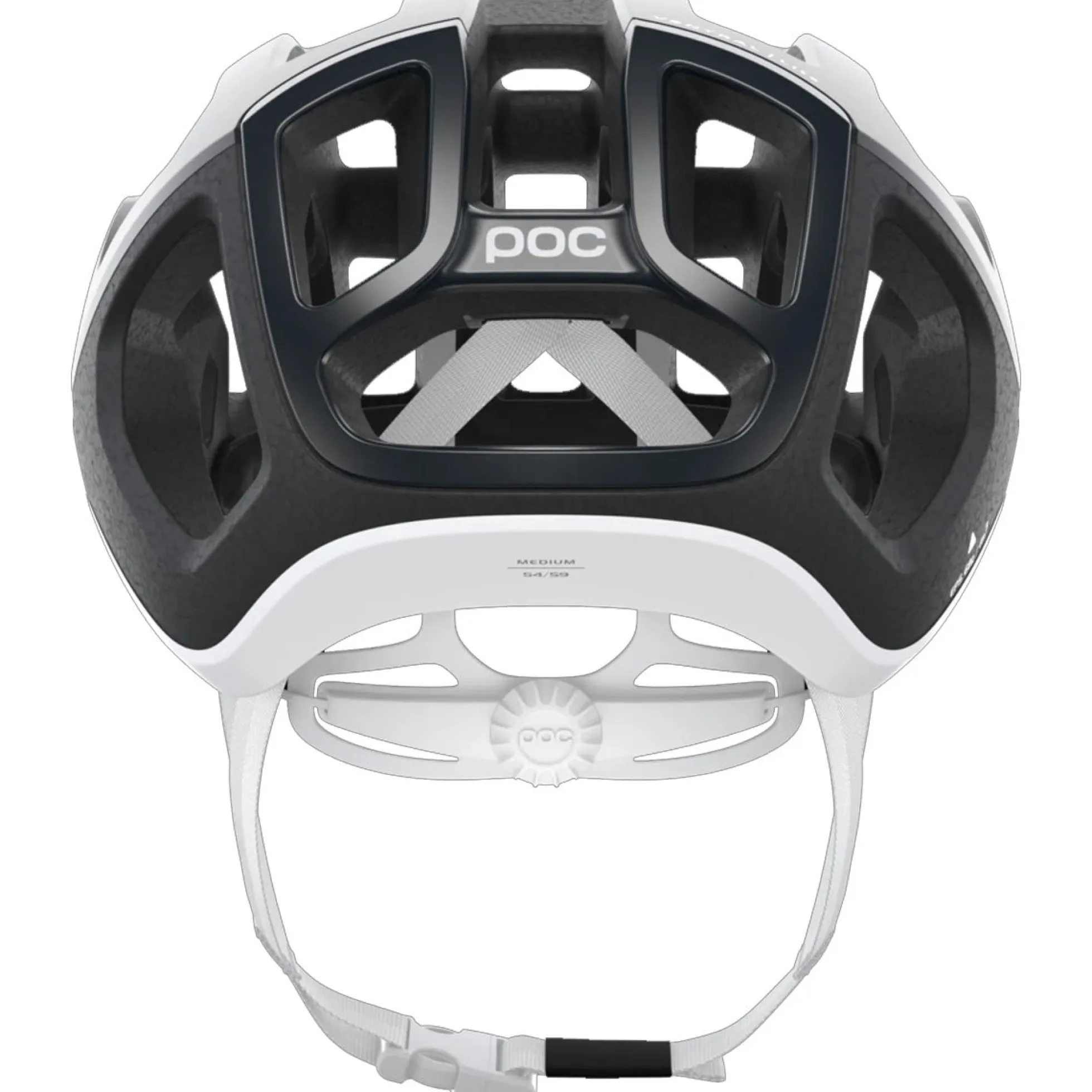 Casco Poc Ventral Lite - Nero bianco