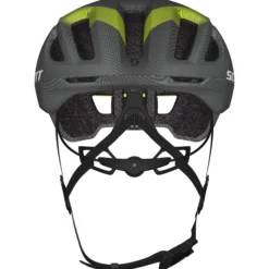 Casco Scott Cadence Plus - Grigio giallo