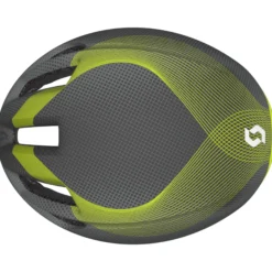 Casco Scott Cadence Plus - Grigio giallo