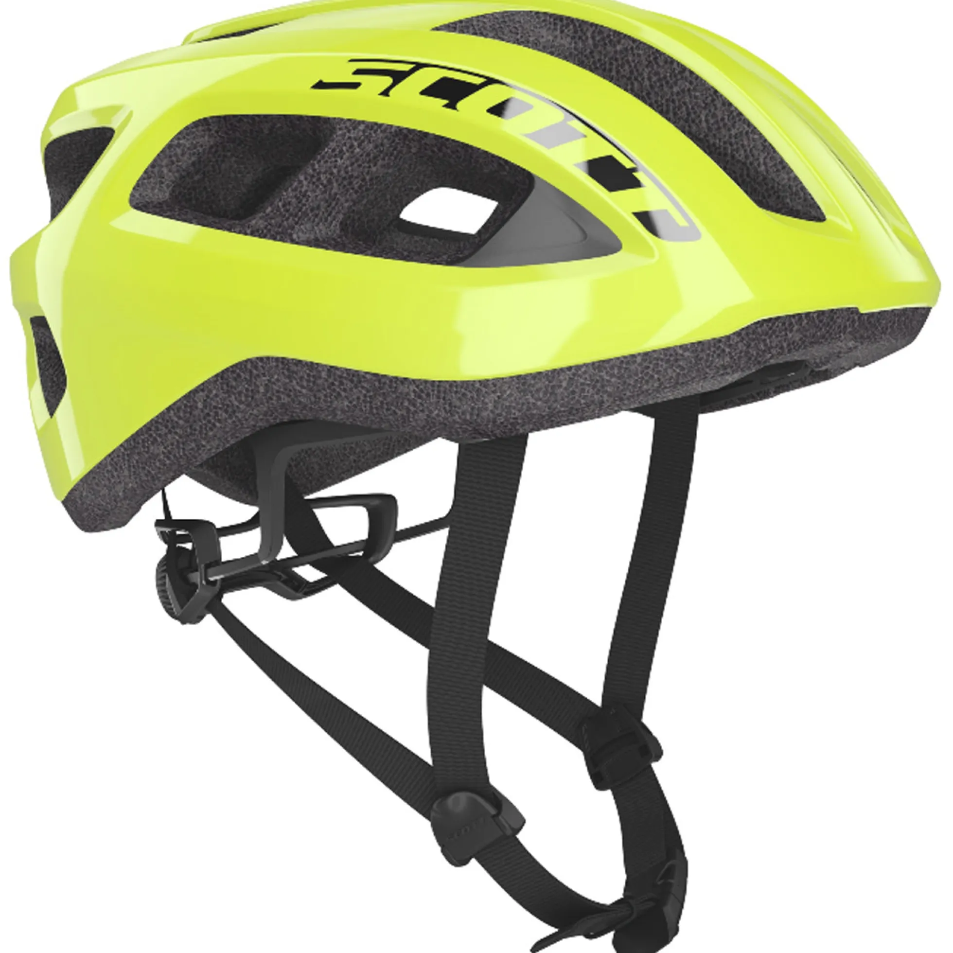 Casco Scott Supra Road - Giallo fluo