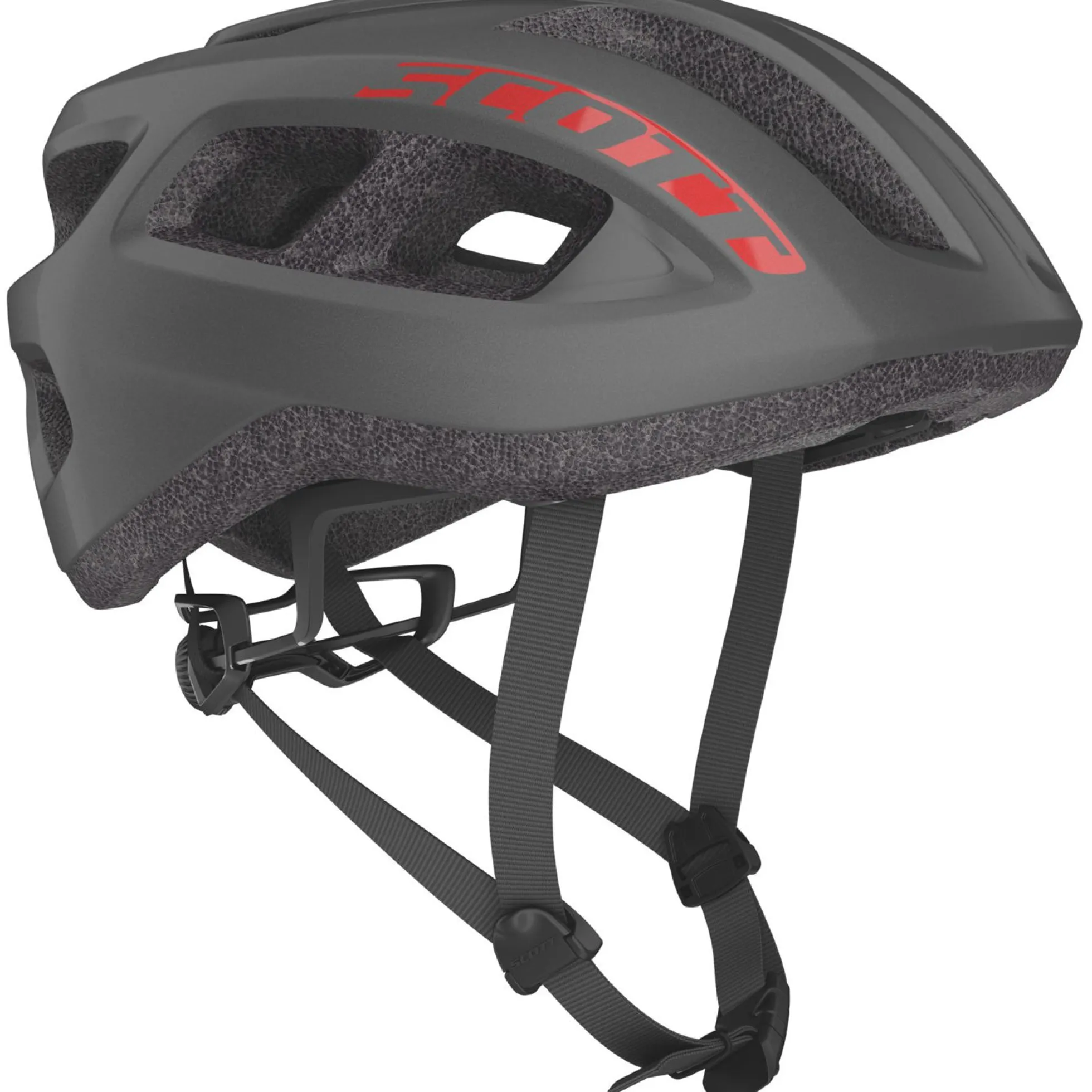 Casco Scott Supra Road - Grigio rosso