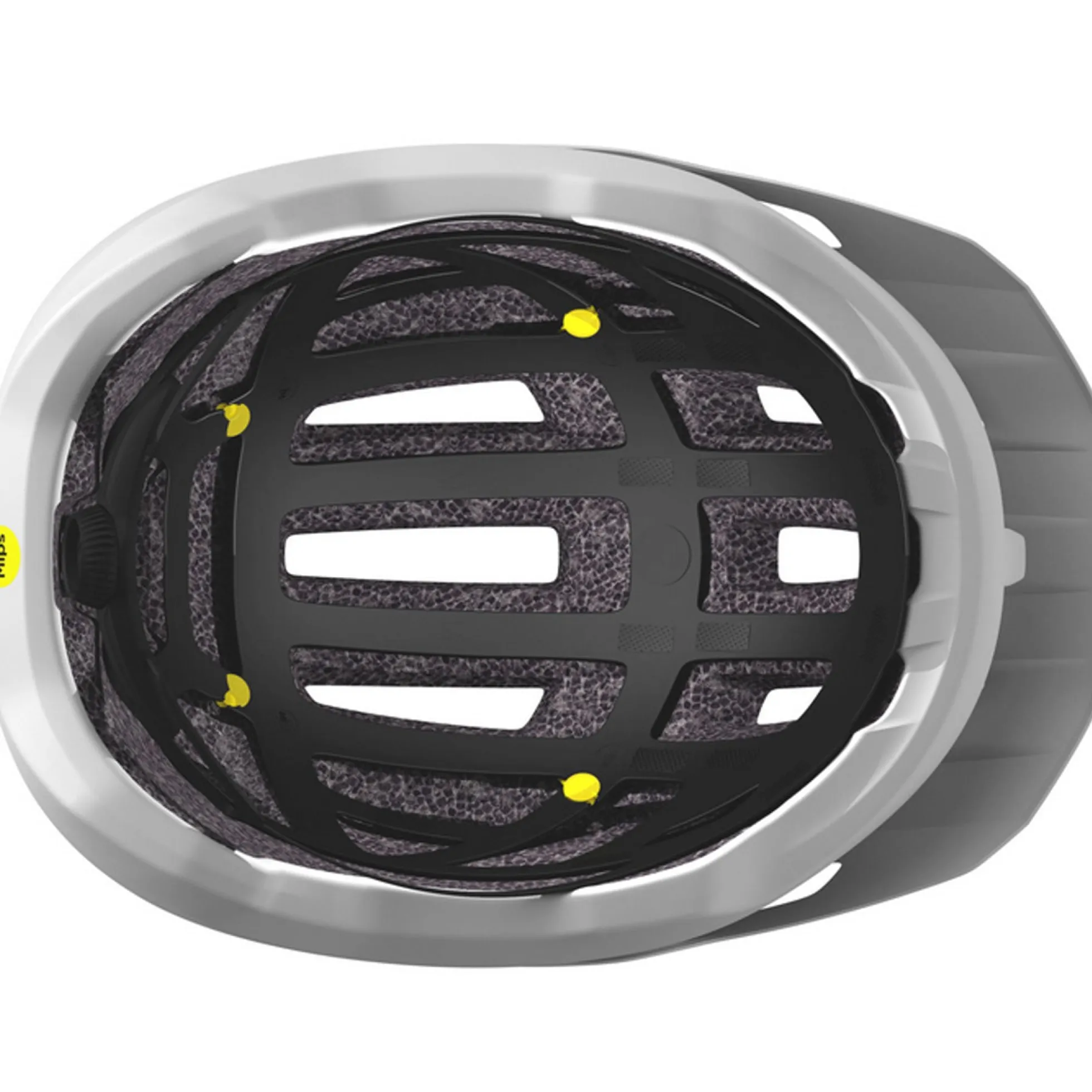 Casco Scott Tago Plus - Bianco marrone