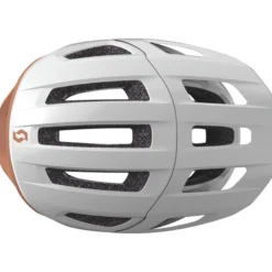 Casco Scott Tago Plus - Bianco marrone