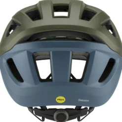 Casco Smith Session Mips - Verde grigio