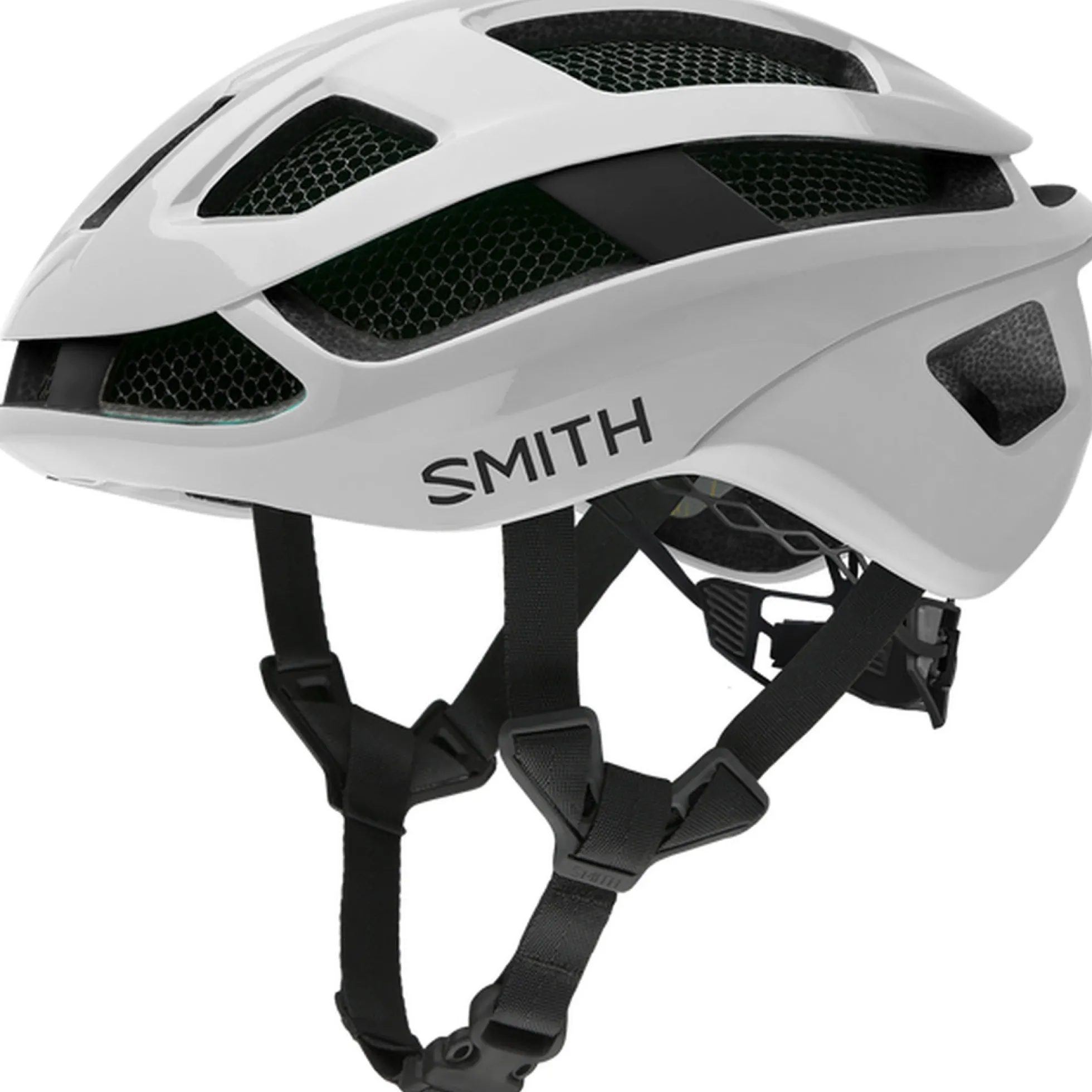 Casco Smith Trace Mips - Bianco