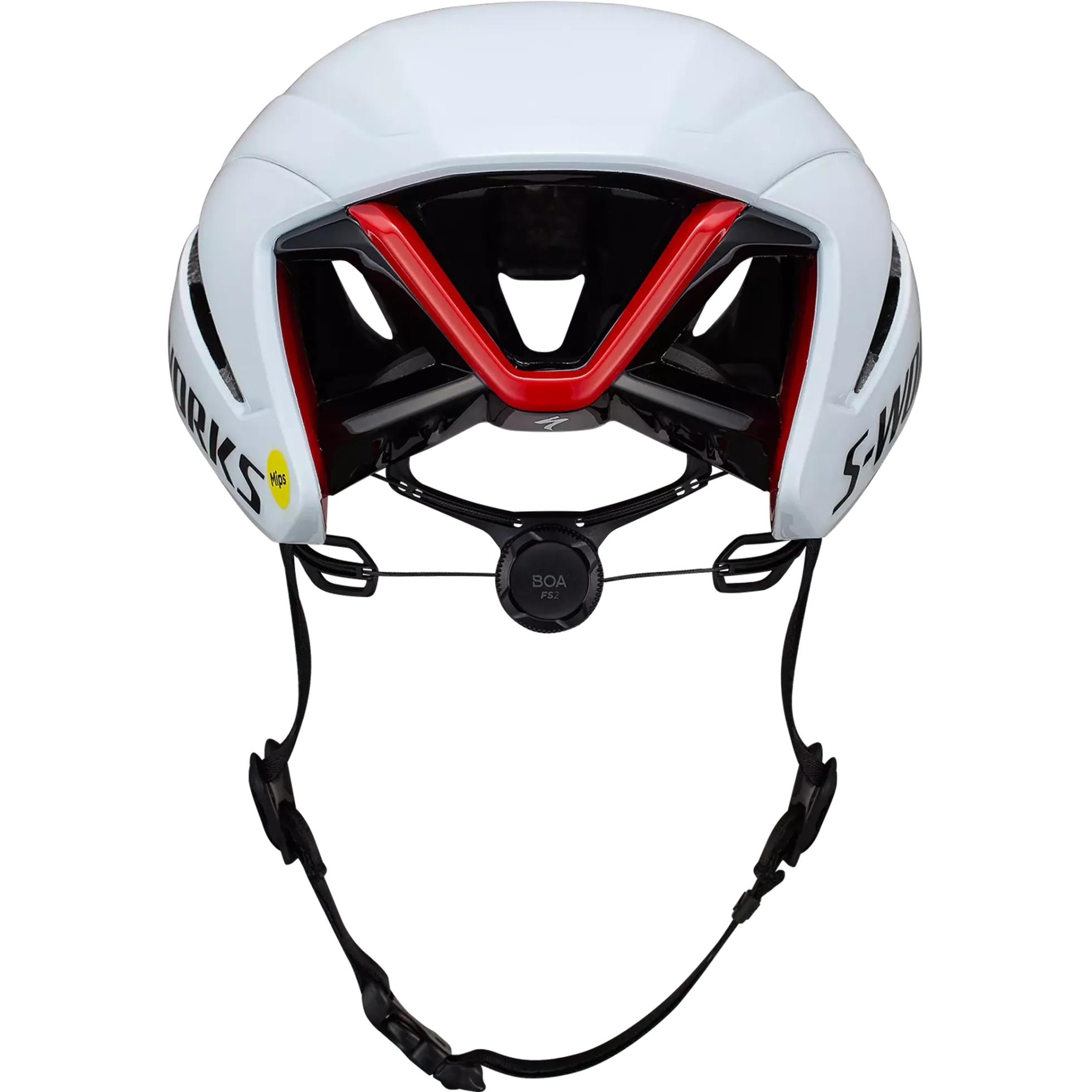 Casco Specialized S-Works Evade 4 - Bianco rosso