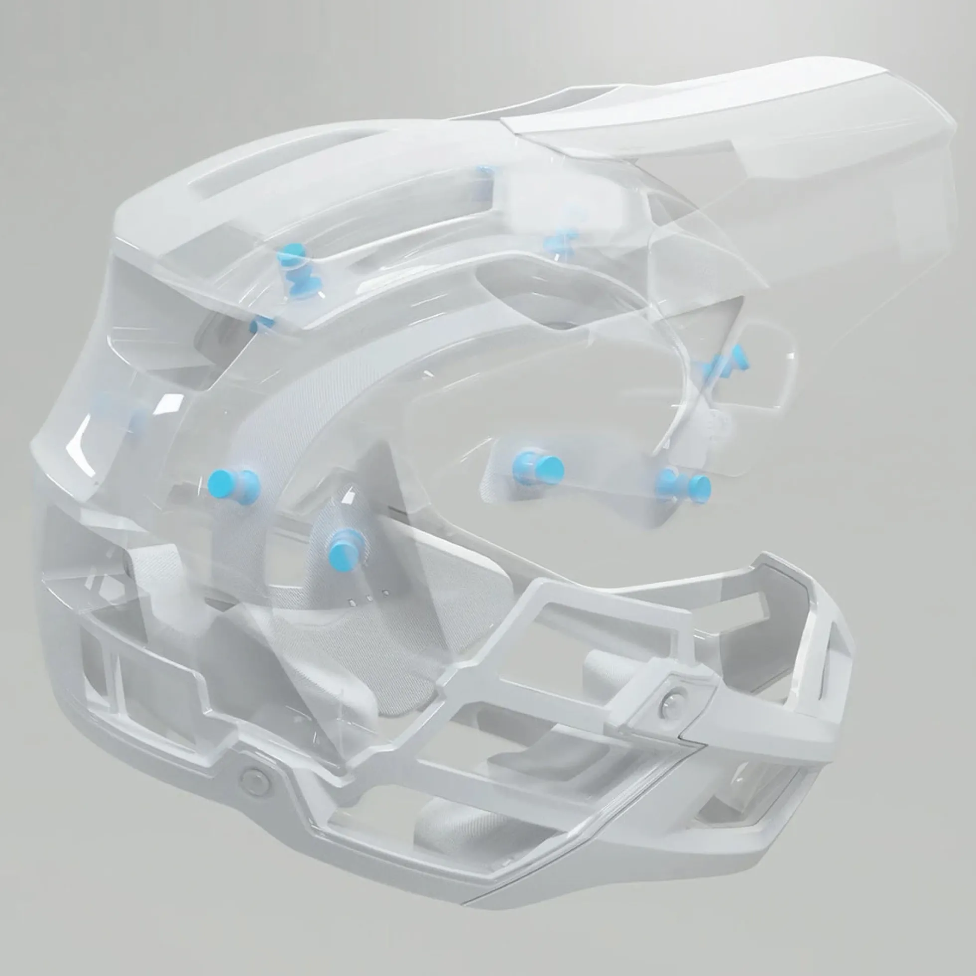 Casco 100% Trajecta w/Fidlock - Nero