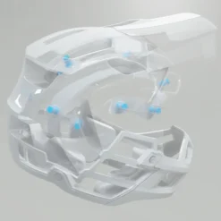 Casco 100% Trajecta w/Fidlock - Silver