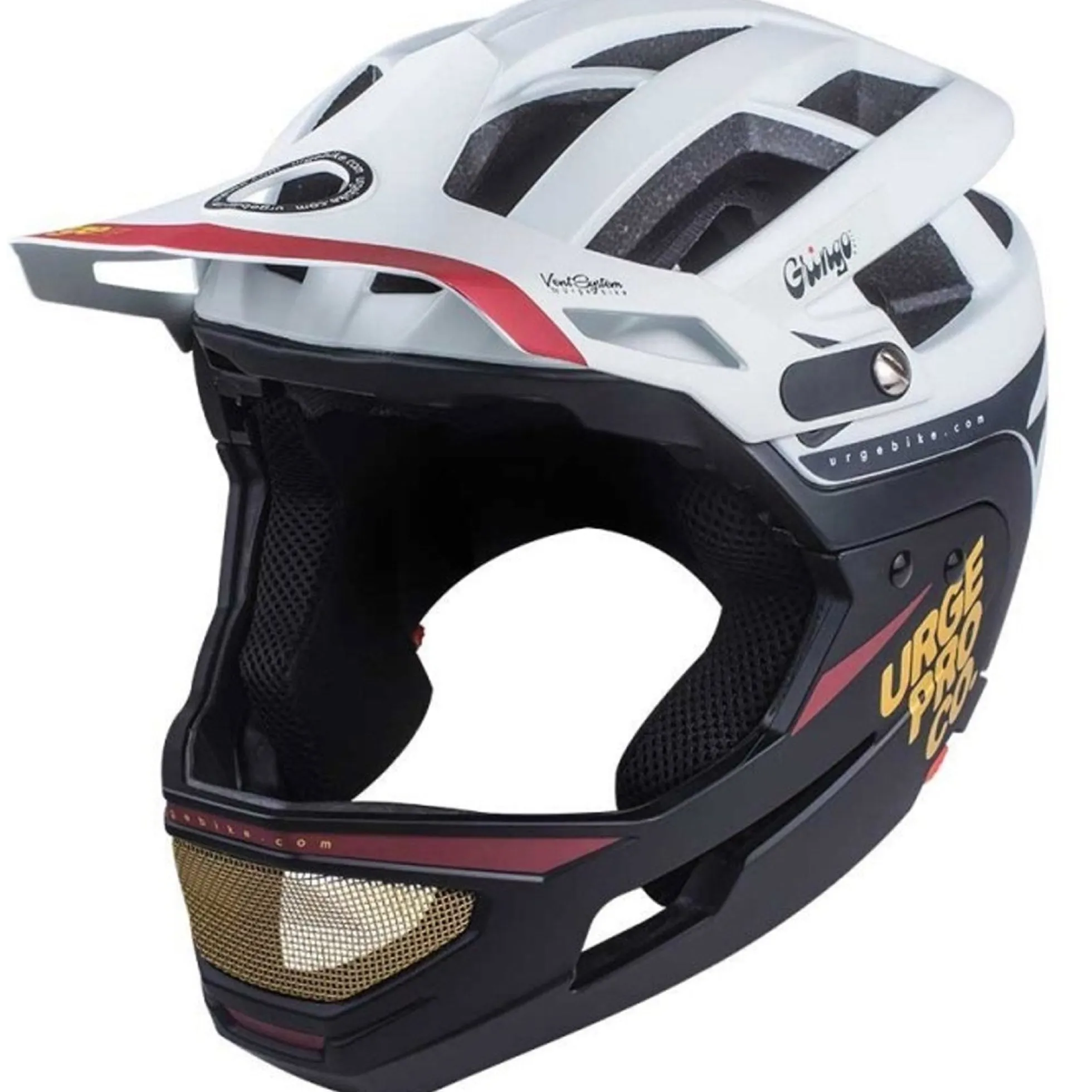Casco Urge Gringo de la Sierra - Nero bianco