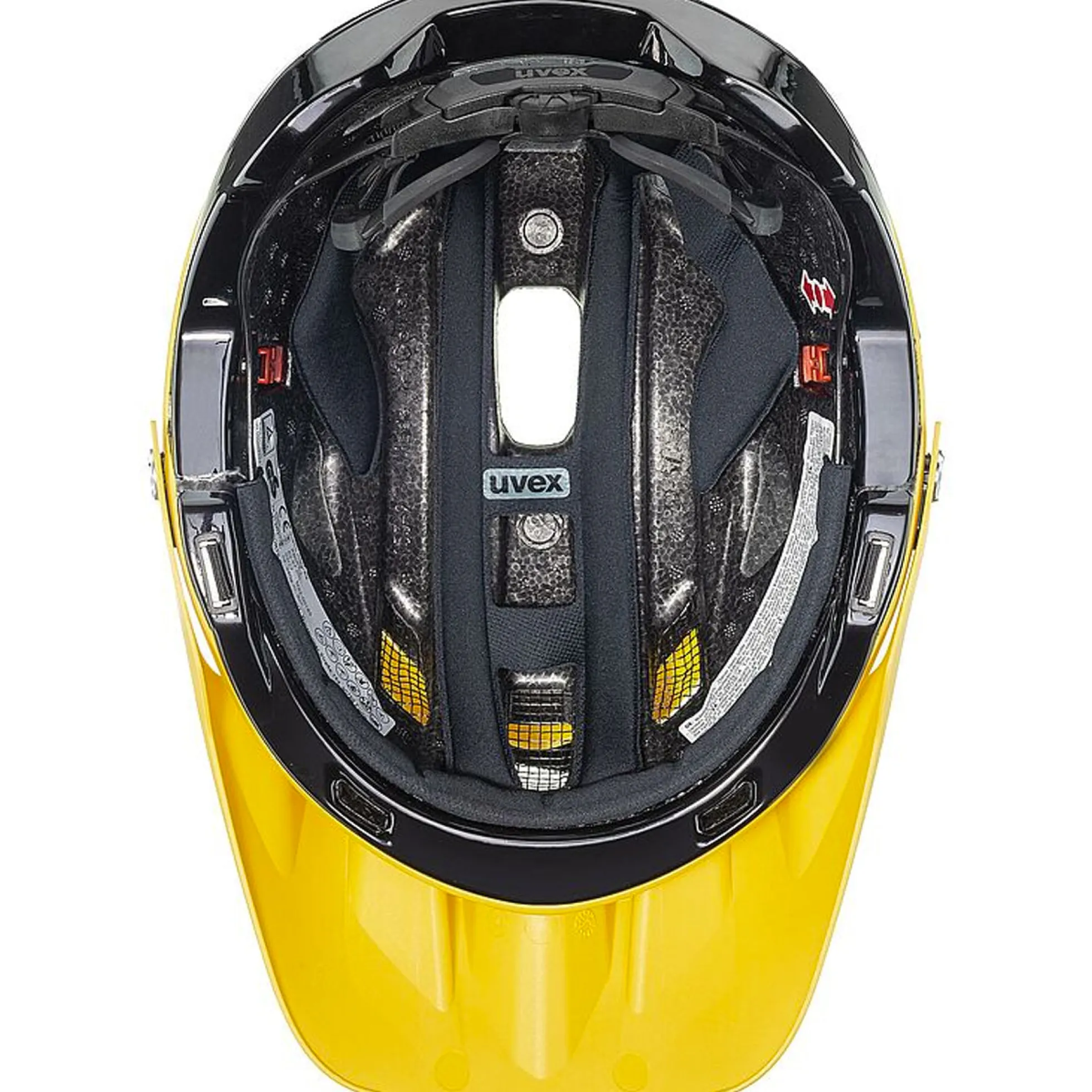 Casco Uvex Quatro Integrale - Giallo nero