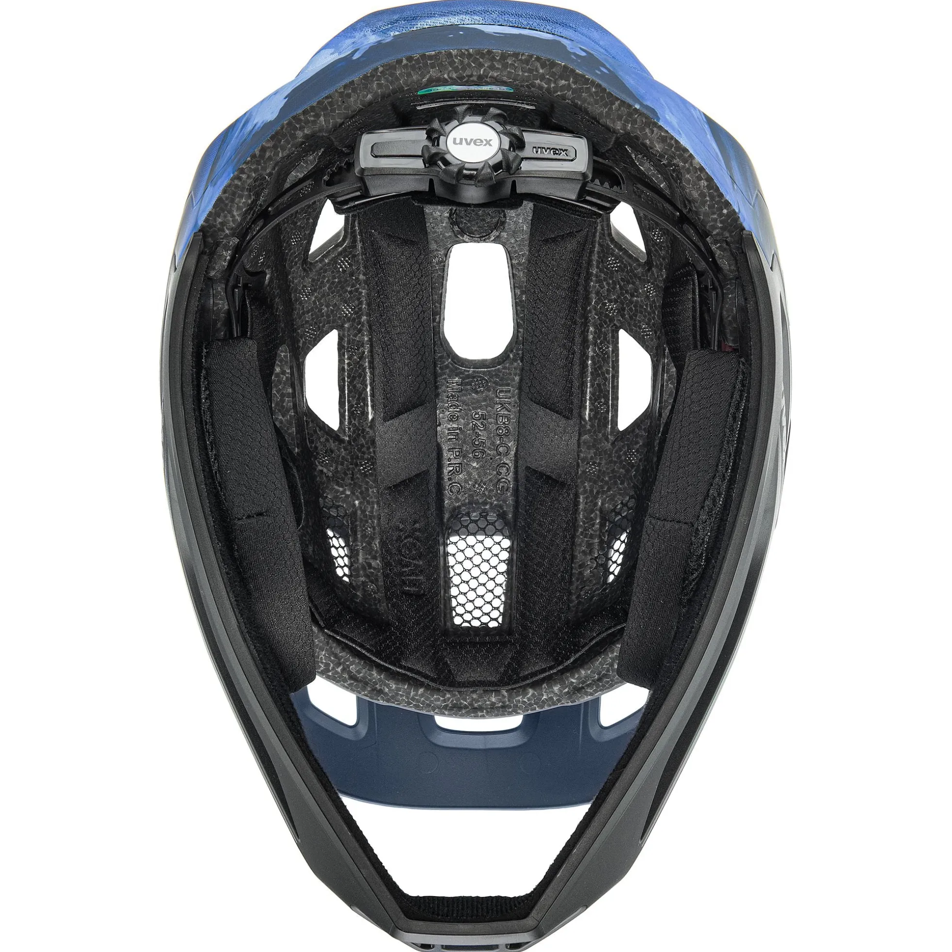 Casco Uvex React Junior Fullface - Blu