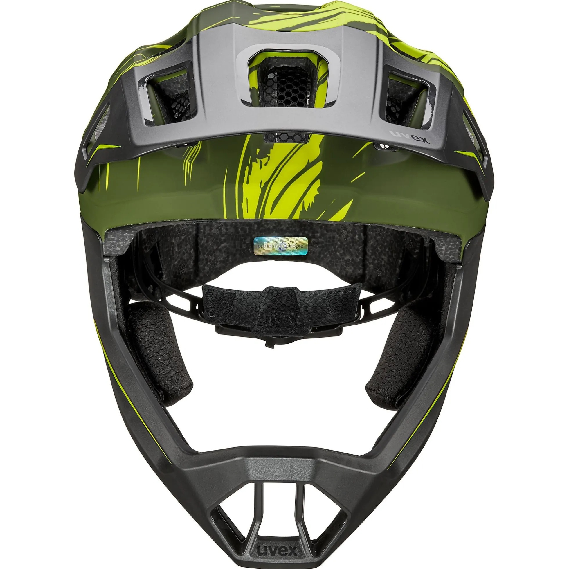 Casco Uvex React Junior Fullface - Verde