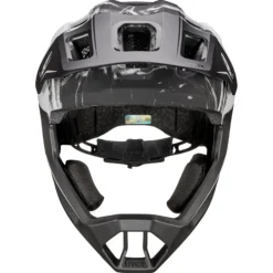 Casco Uvex React Junior Fullface - Nero bianco