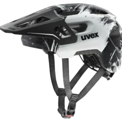 Casco Uvex React Junior Fullface - Nero bianco