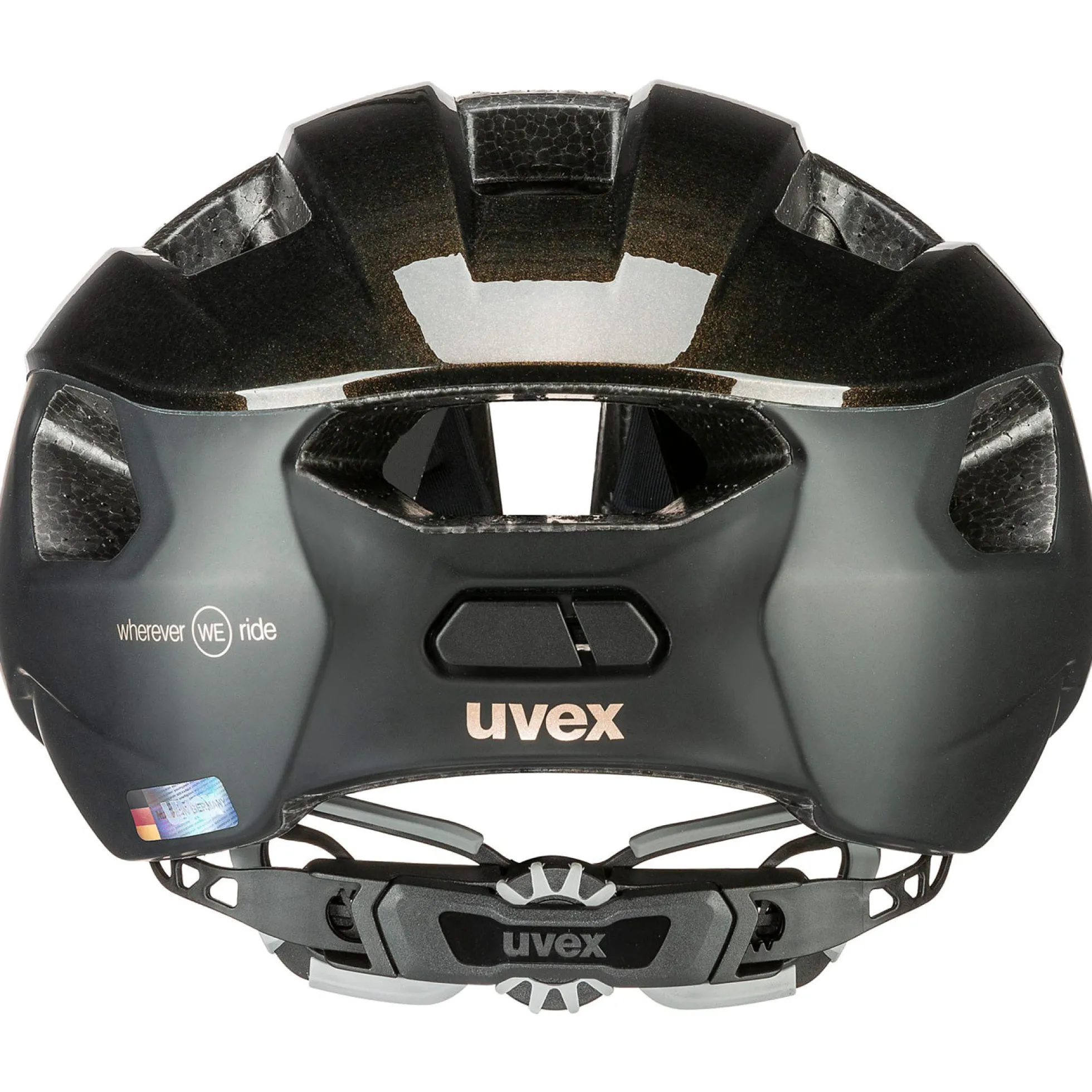 Casco Uvex Rise CC WE - Nero oro