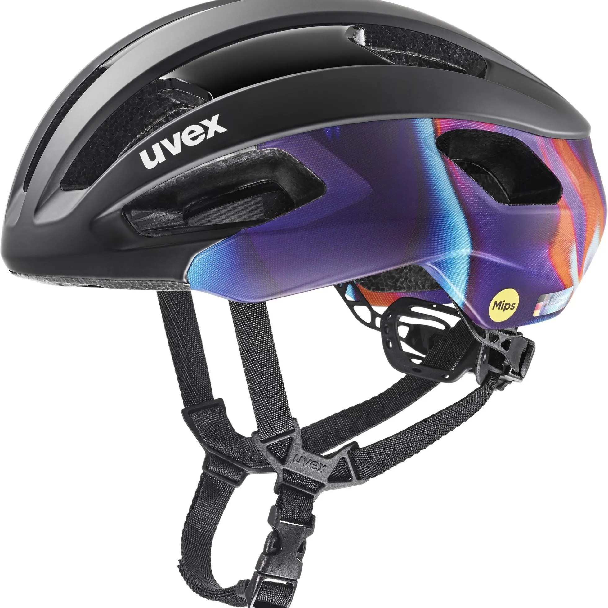 Casco Uvex Rise Pro Mips - Nero galaxy