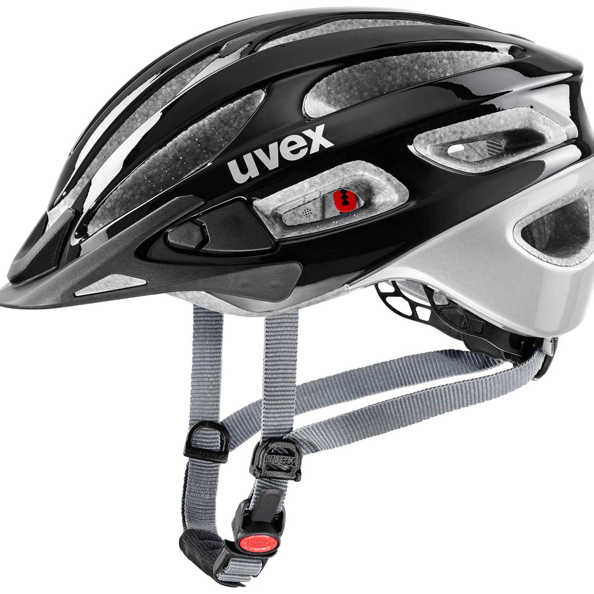 Casco Uvex True - Nero silver