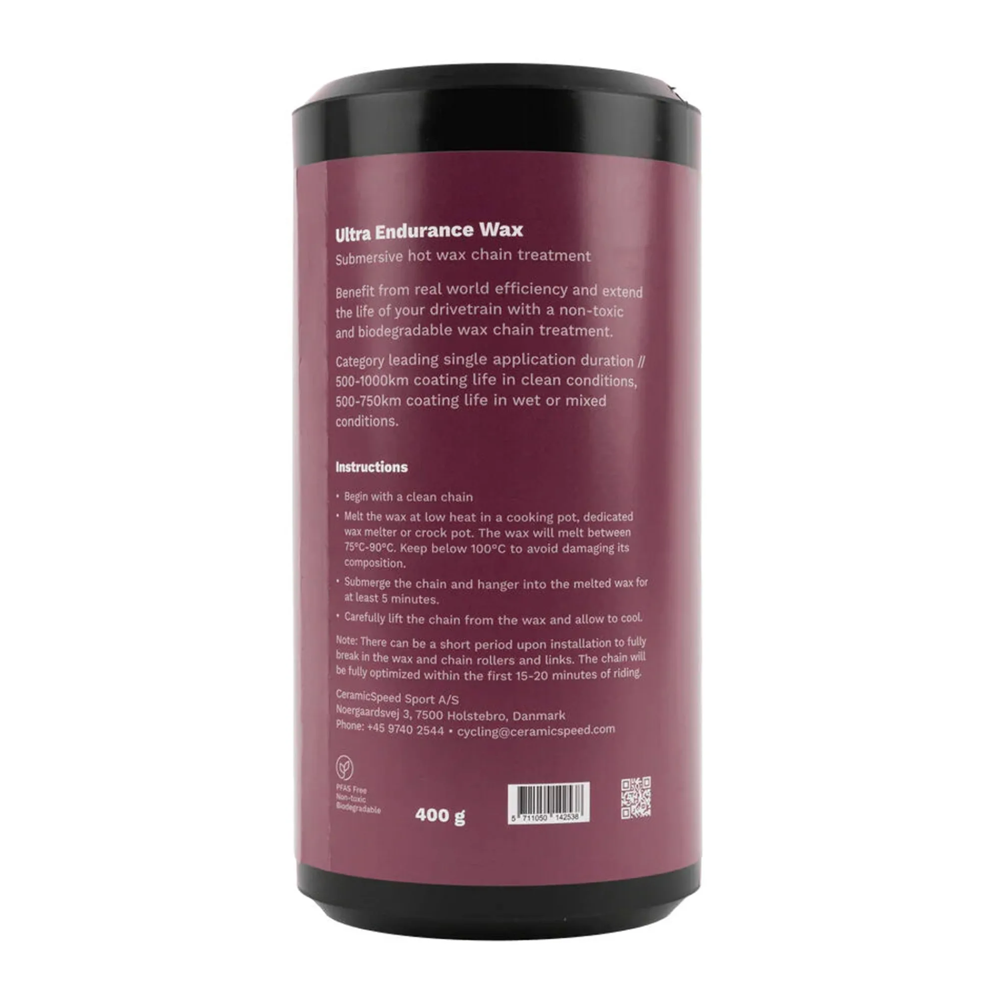 Ceramicspeed Olio Lubrificante|Manutenzione*UFO Ultra Endurance Wax Kit - 400g