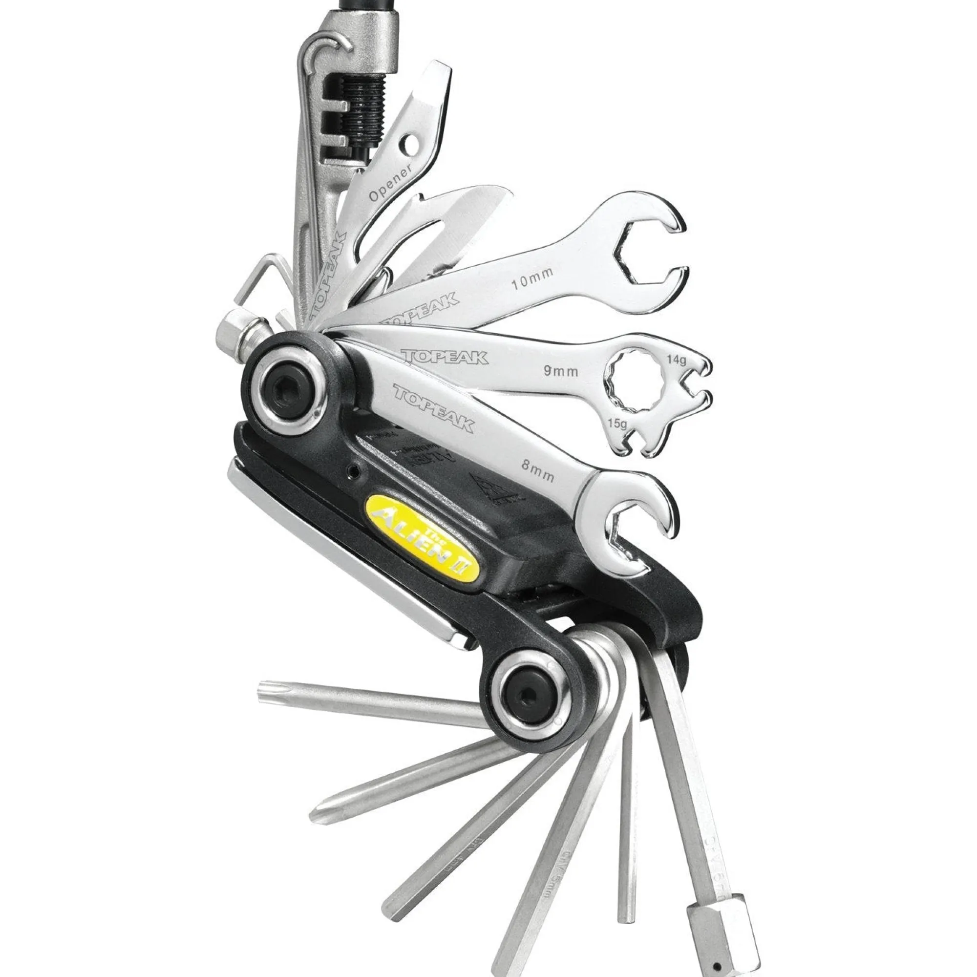 Topeak Utensili Multifunzione|Manutenzione*Chiave multiuso Alien II (31 funzioni) con custodia