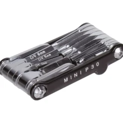 Topeak Utensili Multifunzione|Manutenzione*Chiave multiuso Mini PT30 (30 funzioni) nera con custodia