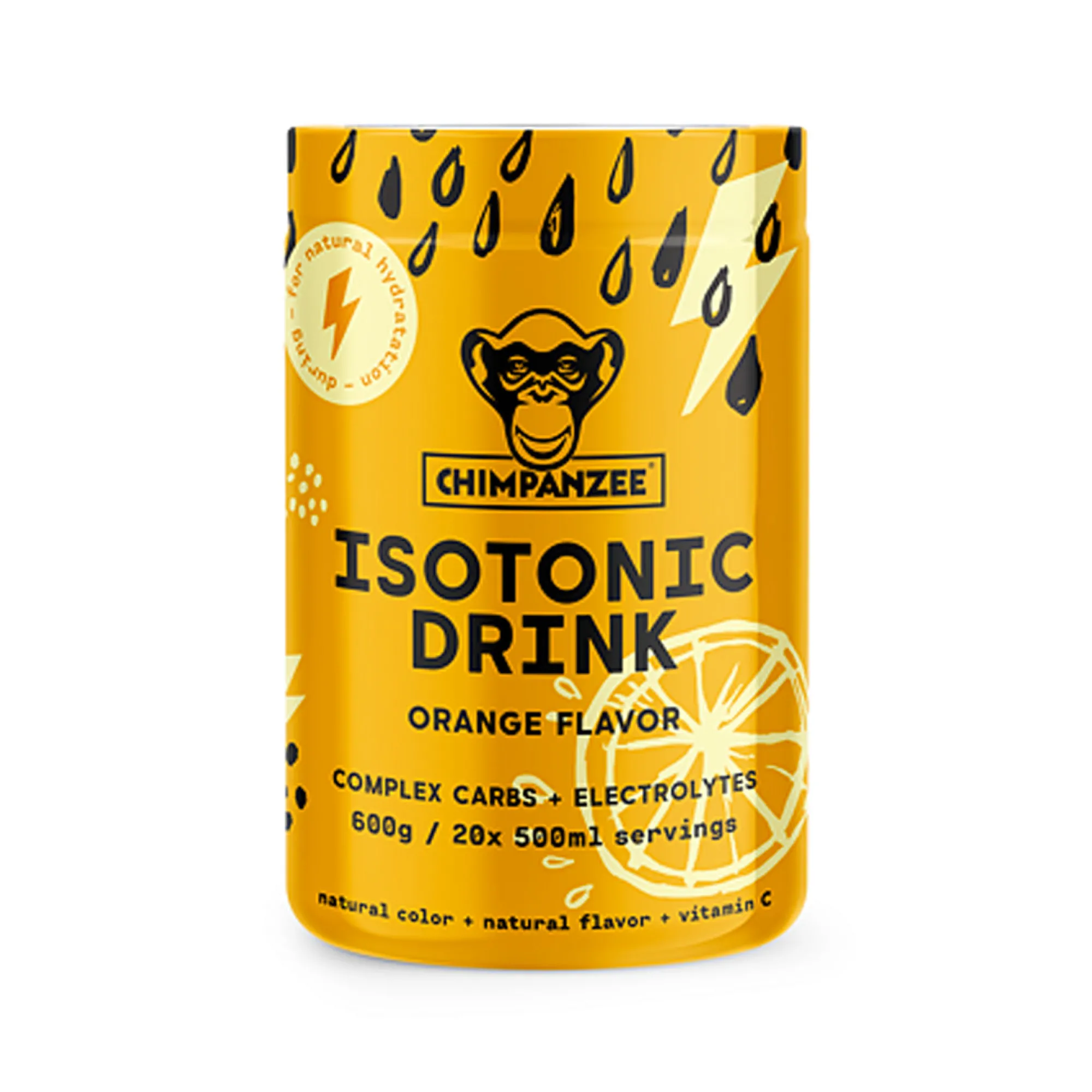 Chimpanzee Bevande Energetiche*Isotonic Drinks 600g - Arancia