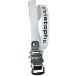 Cinghie per pedali Zefal Christophe Leather - Bianco