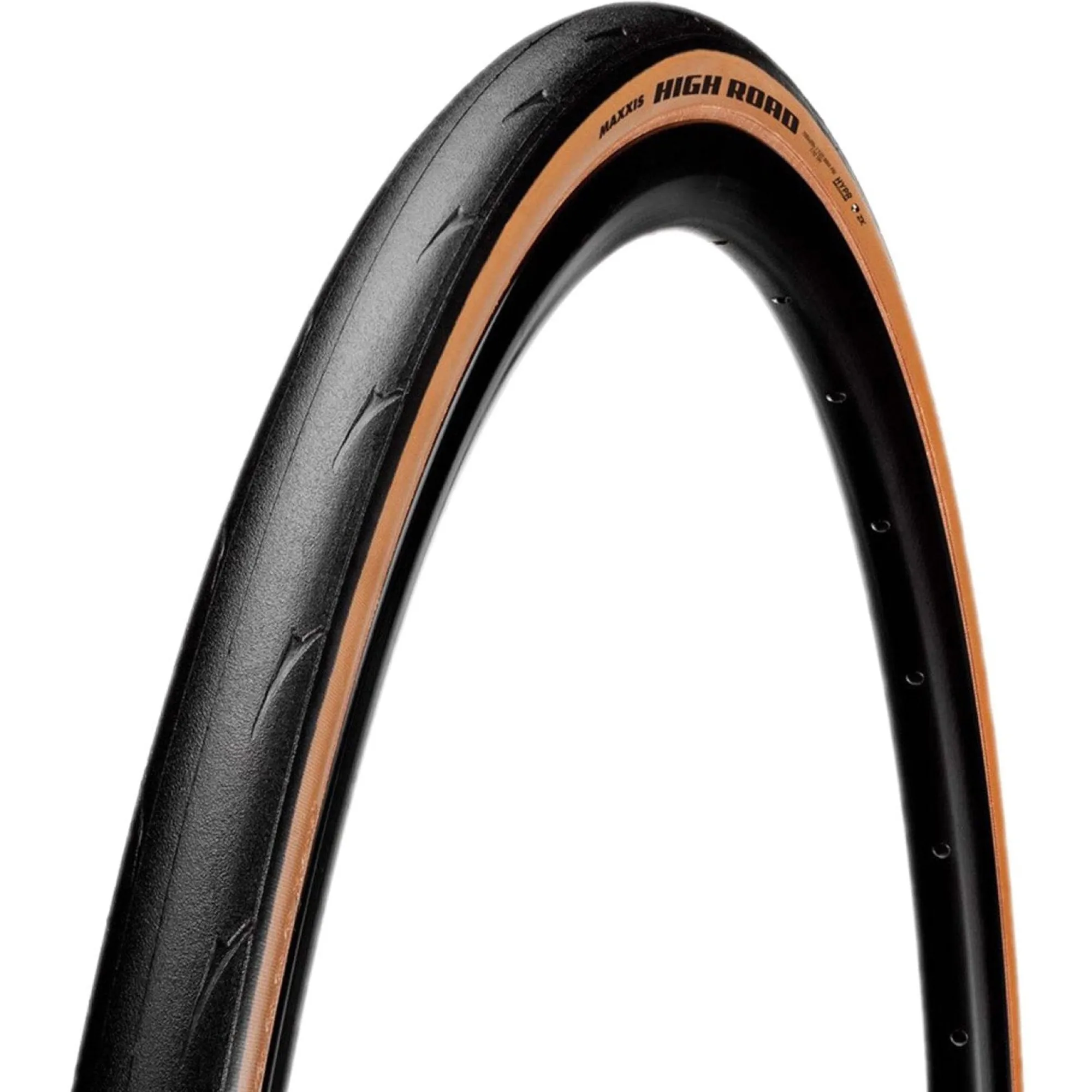 Maxxis Copertoni|Copertoncini*Copertoncino High Road K2 TR ONE70 Tanwall /para 170 TPI carbon fiber hypr - 700 x 25C - Tanwall