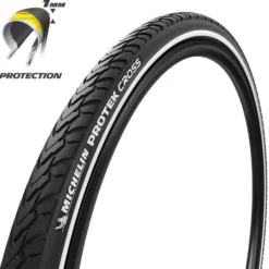 Michelin Copertoni|Gravel E Ciclocross*Copertoncino 700X47 Protek Cross Tube Type Access Line - /Reflex