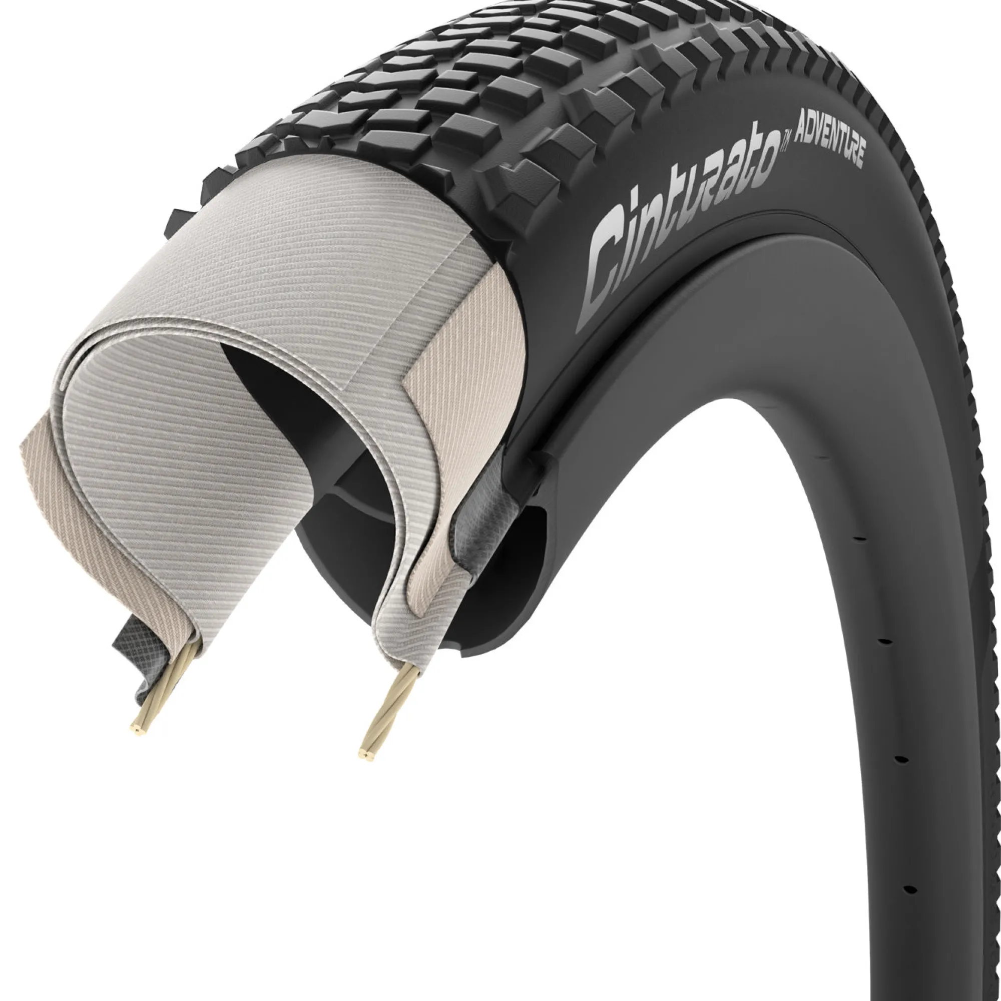 Pirelli Copertoni|Gravel E Ciclocross*Copertoncino Cinturato Adventure TLR - 700x40