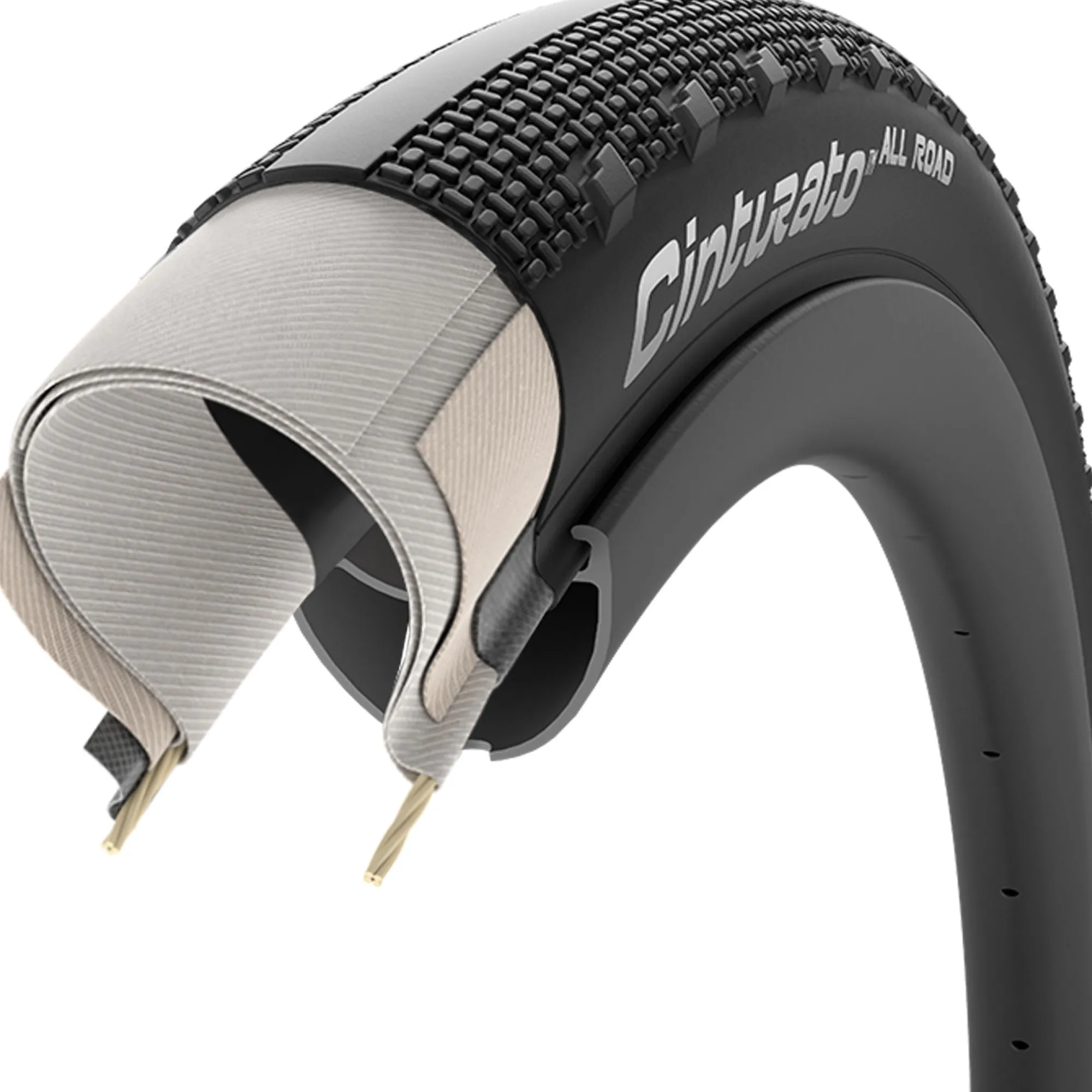 Pirelli Copertoni|Gravel E Ciclocross*Copertoncino Cinturato All Road TLR - 700x40