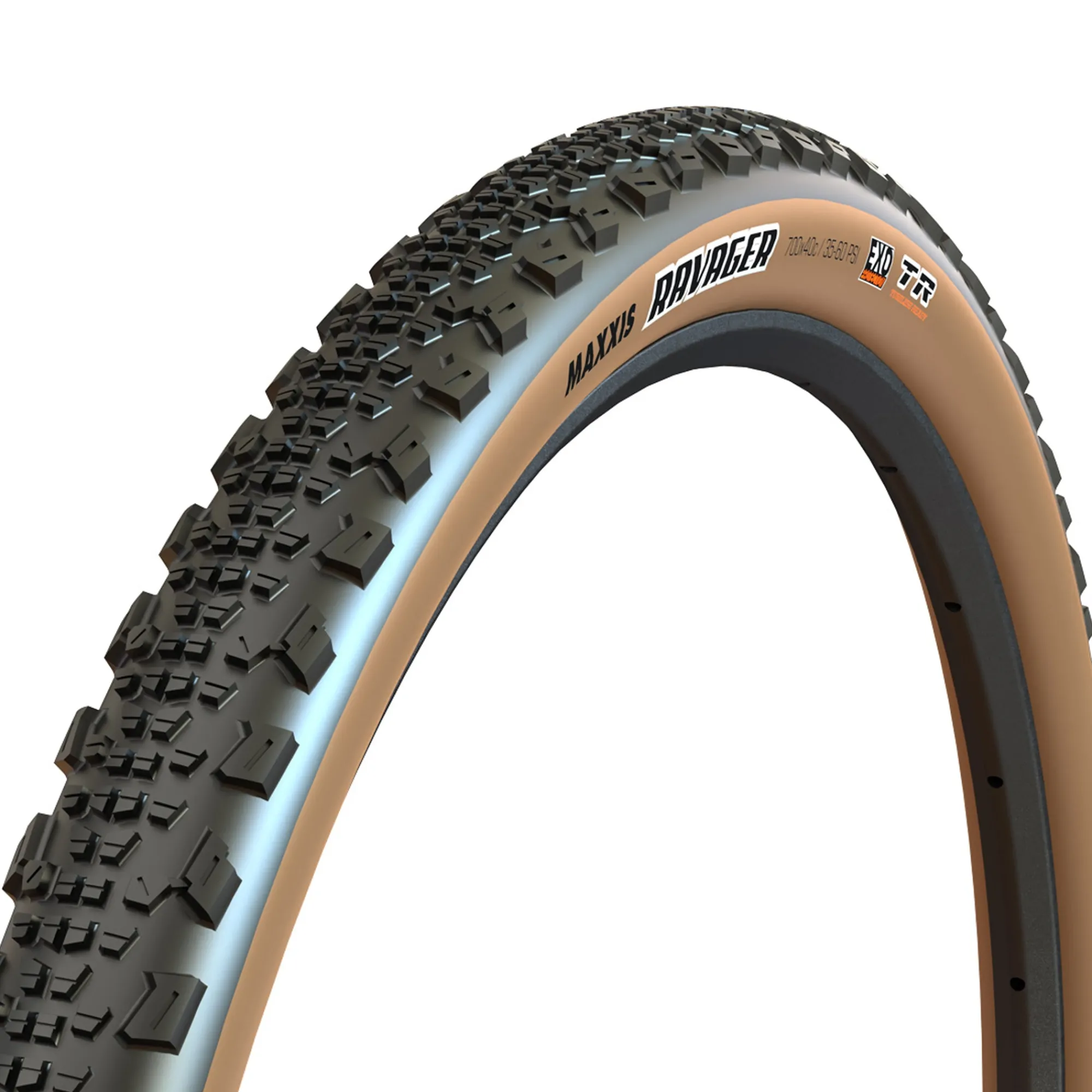 Maxxis Copertoni|Gravel E Ciclocross*Copertone Ravager EXO TR Tanwall TR 60 TPI - 700x40c
