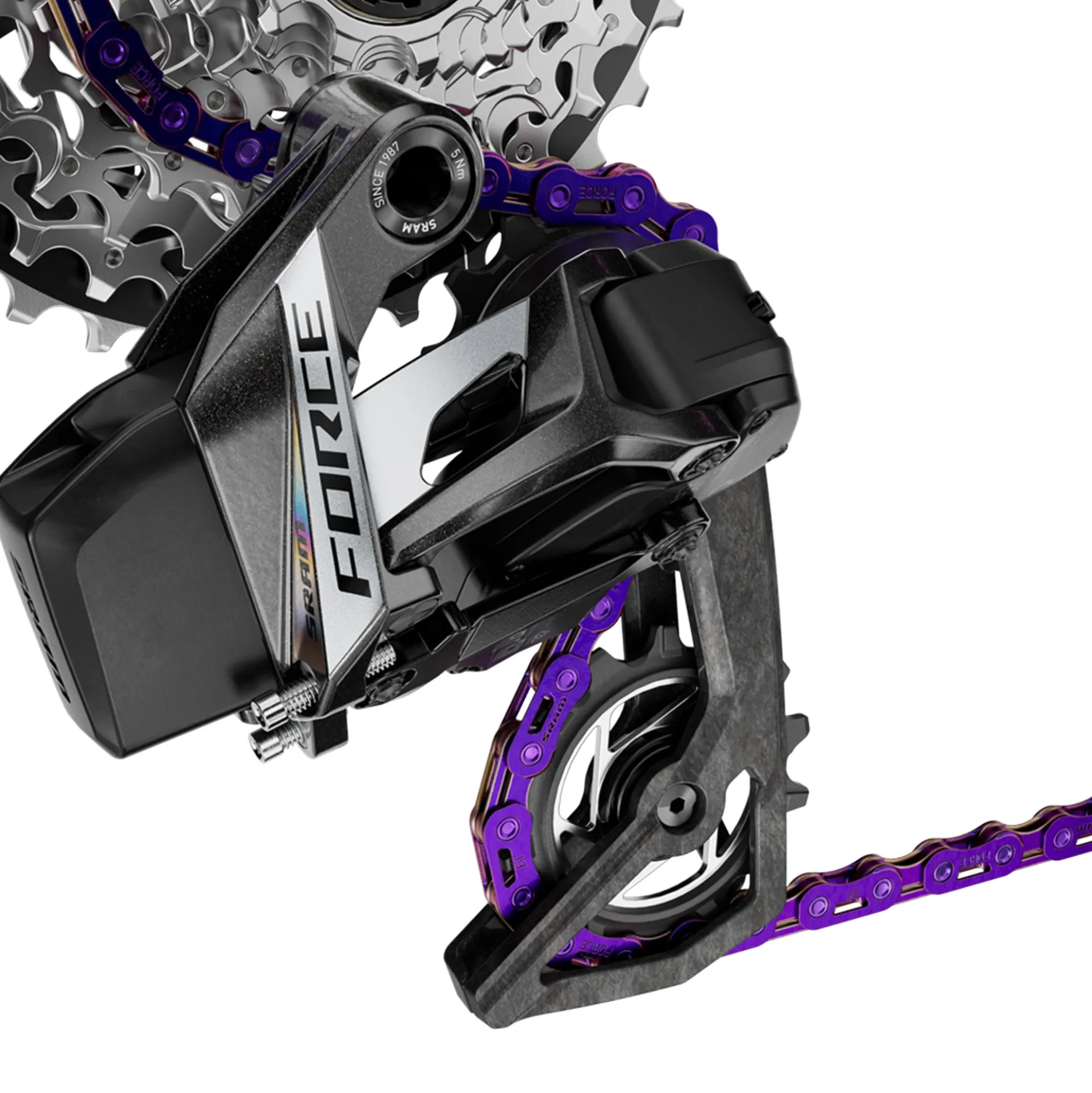Deragliatore posteriore Sram Force AXS E1 - 12 v