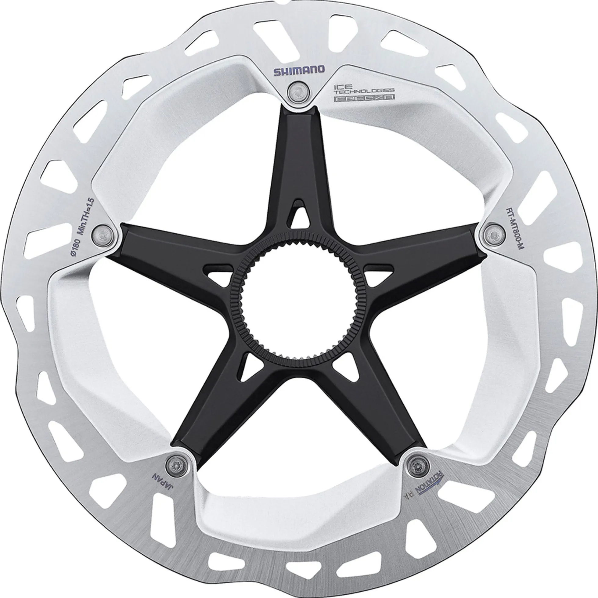 Disco Shimano Center Lock RT-MT800 Ice-Tech Freeza - 203mm