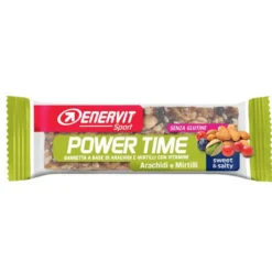 Enervit Barrette Energetiche*Barretta Power Time - Arachidi e mirtilli