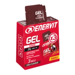 Enervit Gel Energetici*Gel Cola Astuccio da 3