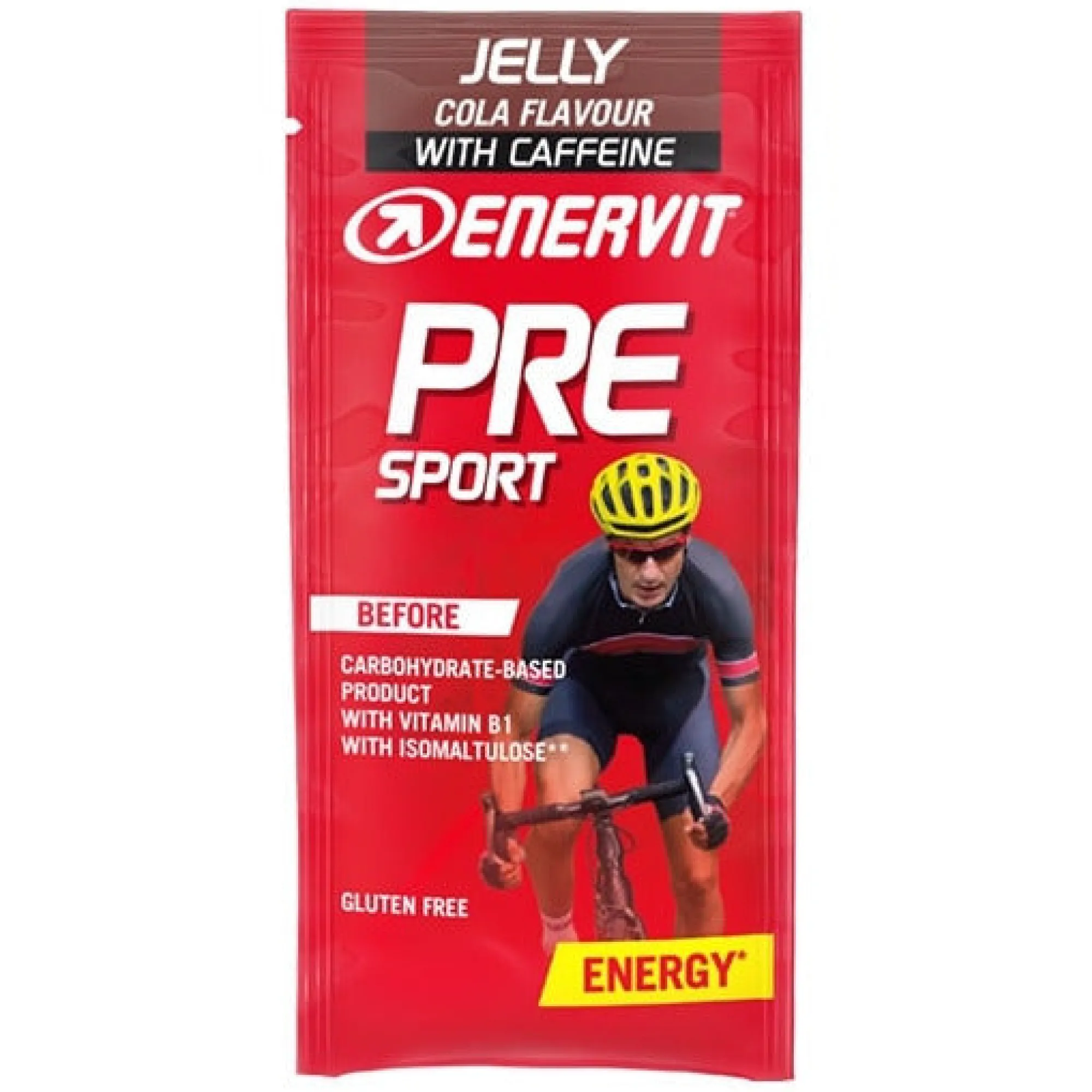 Enervit Gel Energetici*Presport Gelatina - Busta 45gr Cola con caffeina