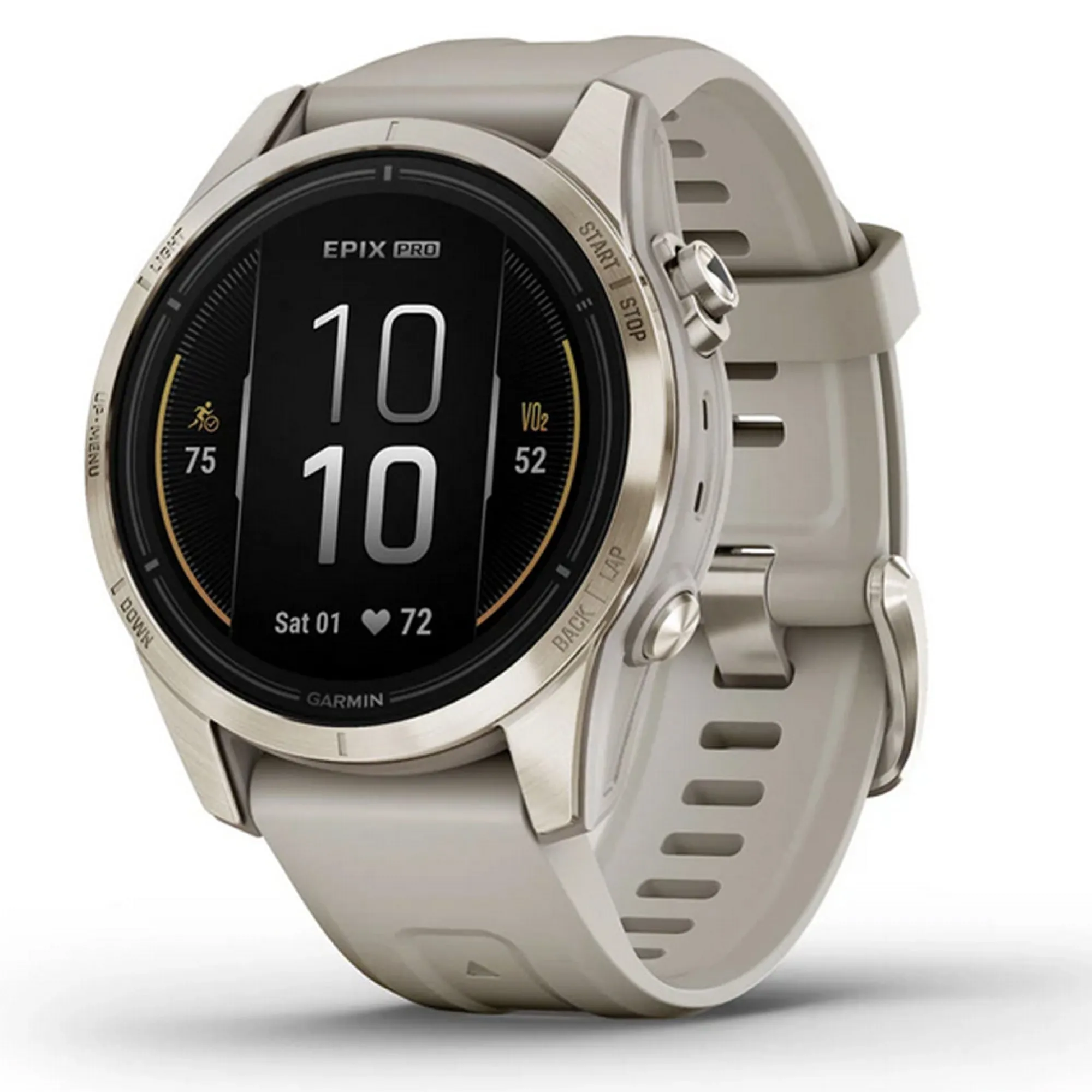 Garmin Contapassi E Gps Multisport|Contapassi E Gps Multisport*epix Pro (Gen 2) Sapphire Edition 42mm - Beige