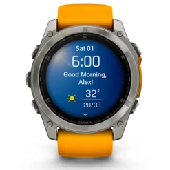Garmin Contapassi E Gps Multisport|Contapassi E Gps Multisport*Fenix 8 51 mm AMOLED - Arancio