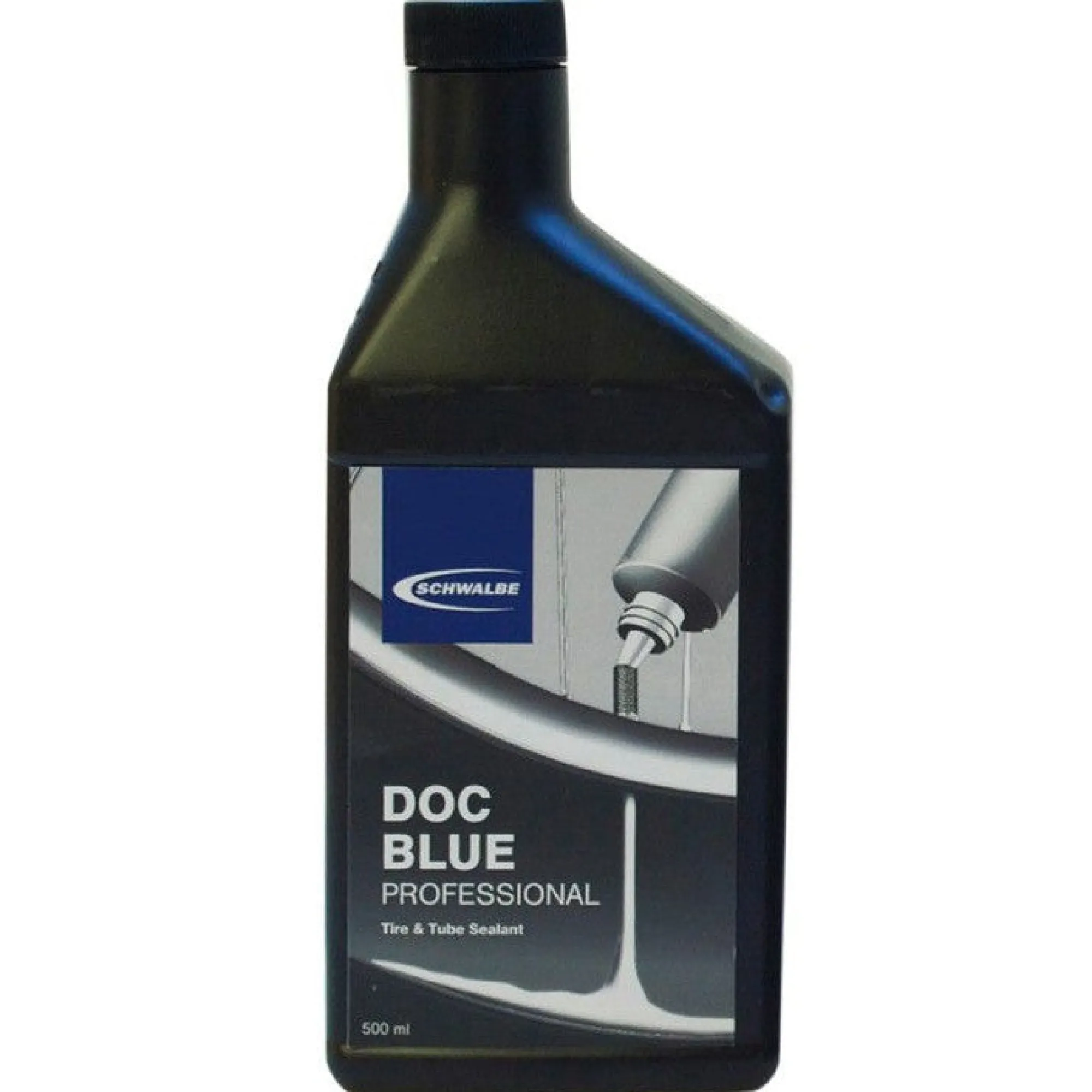 Schwalbe Kit Tubeless E Liquido Sigillante|Manutenzione*Gel di protezione contro le forature Doc Blue Professional - 500 ml